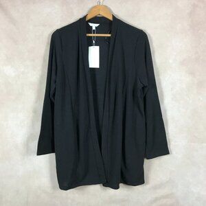 Women’s Super Soft Black Cardigan Sweater 2X NEW